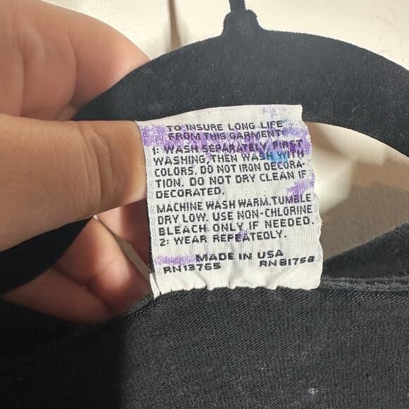 Liquid Blue Vintage 1993 Constellations Print Zodiac Graphic Tee Size XL Space - Picture 6 of 14